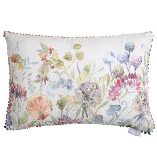 Voyage Maison (Riva Home) Voyage Maison Cushion Voyage Maison Patrice Printed Cushion Loganberry