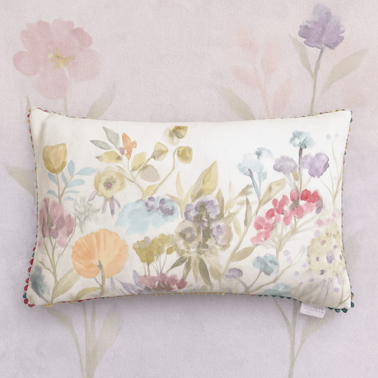 Voyage Maison (Riva Home) Voyage Maison Cushion Voyage Maison Patrice Printed Cushion Loganberry