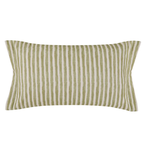 PRIMAVERA PRINTED CUSHION IN CLOVER by Voyage Maison