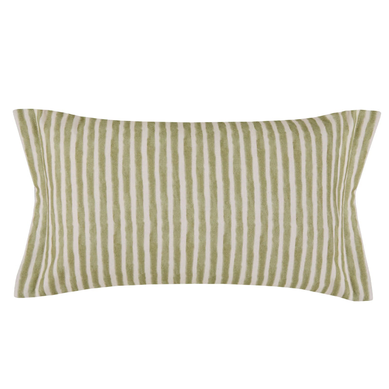 PRIMAVERA PRINTED CUSHION IN CLOVER by Voyage Maison