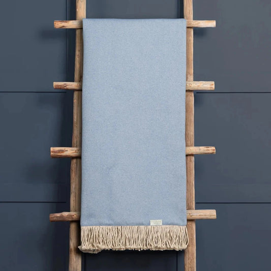 Voyage Maison (Riva Home) Voyage Maison Cushion Voyage Maison Selkirk Woven Throw Cornflower