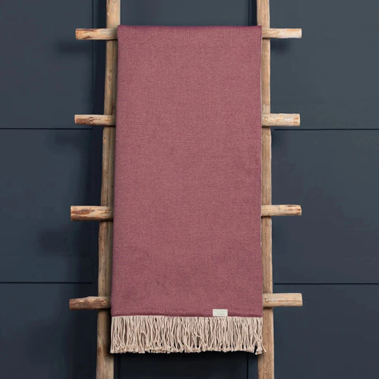 Voyage Maison (Riva Home) Voyage Maison Cushion Voyage Maison Selkirk Woven Throw Grape