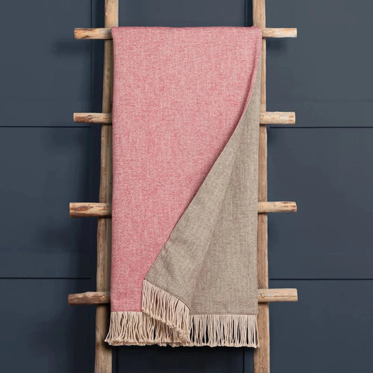 Voyage Maison (Riva Home) Voyage Maison Cushion Voyage Maison Selkirk Woven Throw Rosehip