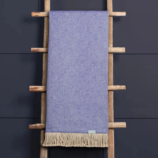 Voyage Maison (Riva Home) Voyage Maison Cushion Voyage Maison Selkirk Woven Throw Violet