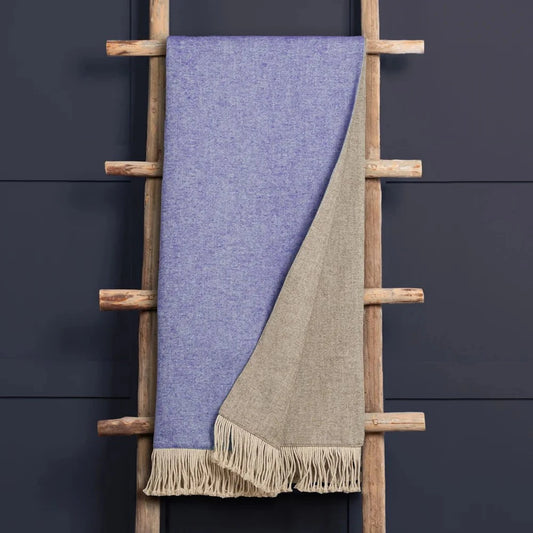 Voyage Maison (Riva Home) Voyage Maison Cushion Voyage Maison Selkirk Woven Throw Violet