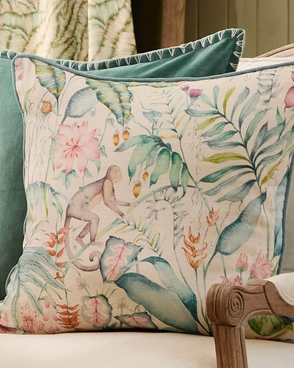 Voyage Maison Tropical Utopia Printed Cushion Oasis
