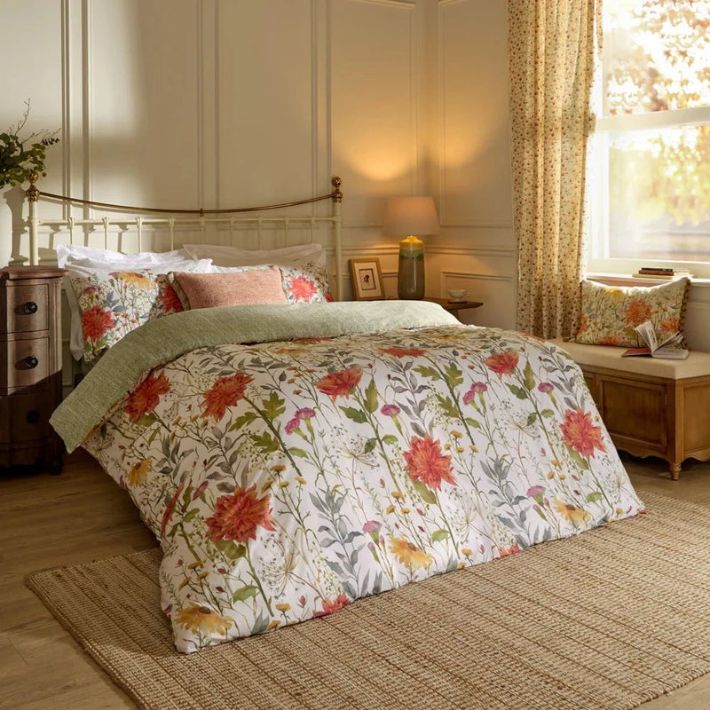 DELAMERE MULTICOLOUR DUVET COVER SET by Voyage Maison