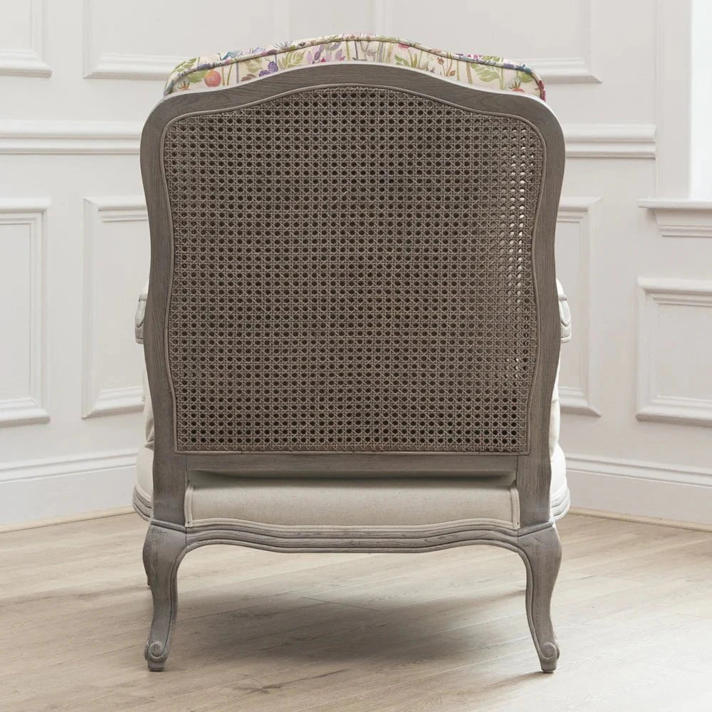Voyage Maison (Riva Home) Voyage Maison Furniture Florence Chair – Country Hedgerow Lotus Stone Frame by Voyage Maison