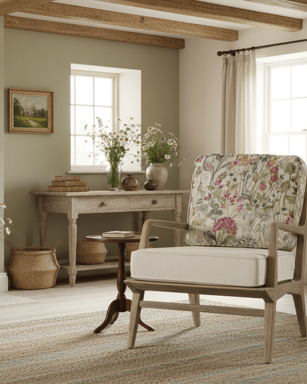 Idris Chair — Country Hedgerow Lotus by Voyage Maison