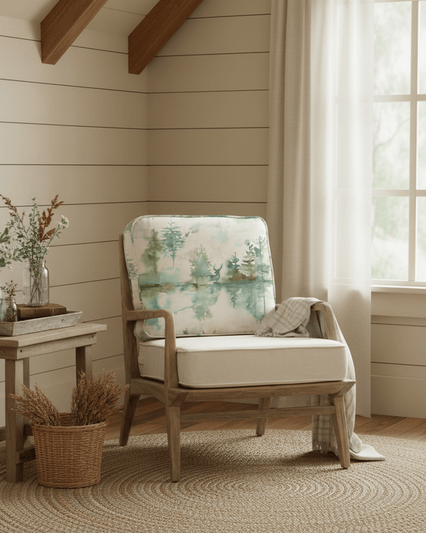 Idris Chair in Wilderness Topaz By Voyage Maison