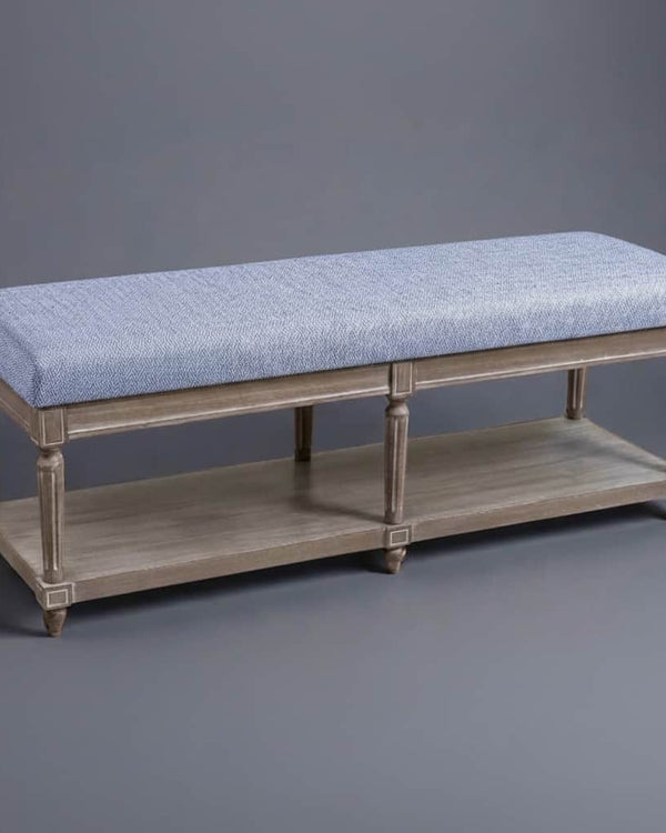 MATILDA BENCH COBALT / STONE by simply Hazel x Voyage Maison