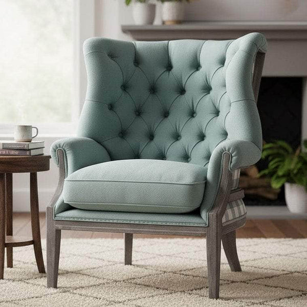 MAXWELL DECONSTRUCTED TAMAR DUCK EGG CHAIR – SHOWROOM DISPLAY MODEL ONLY by Voyage Maison