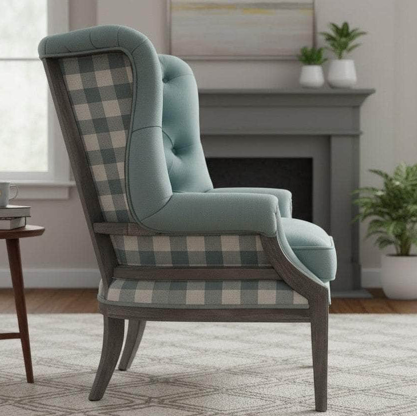 Voyage Maison (Riva Home) Voyage Maison Furniture Maxwell Deconstructed Tamar Duck Egg Chair By Voyage Maison