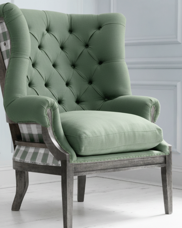 MAXWELL DECONSTRUCTED TAMAR DUCK EGG CHAIR
by Voyage Maison (ex display)