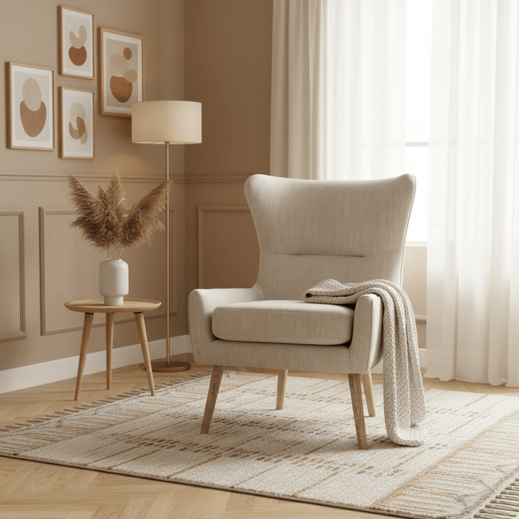 Voyage Maison (Riva Home) Voyage Maison Furniture OSWALD TEXTURED WOVEN CHAIR – LINEN
by Voyage Maison