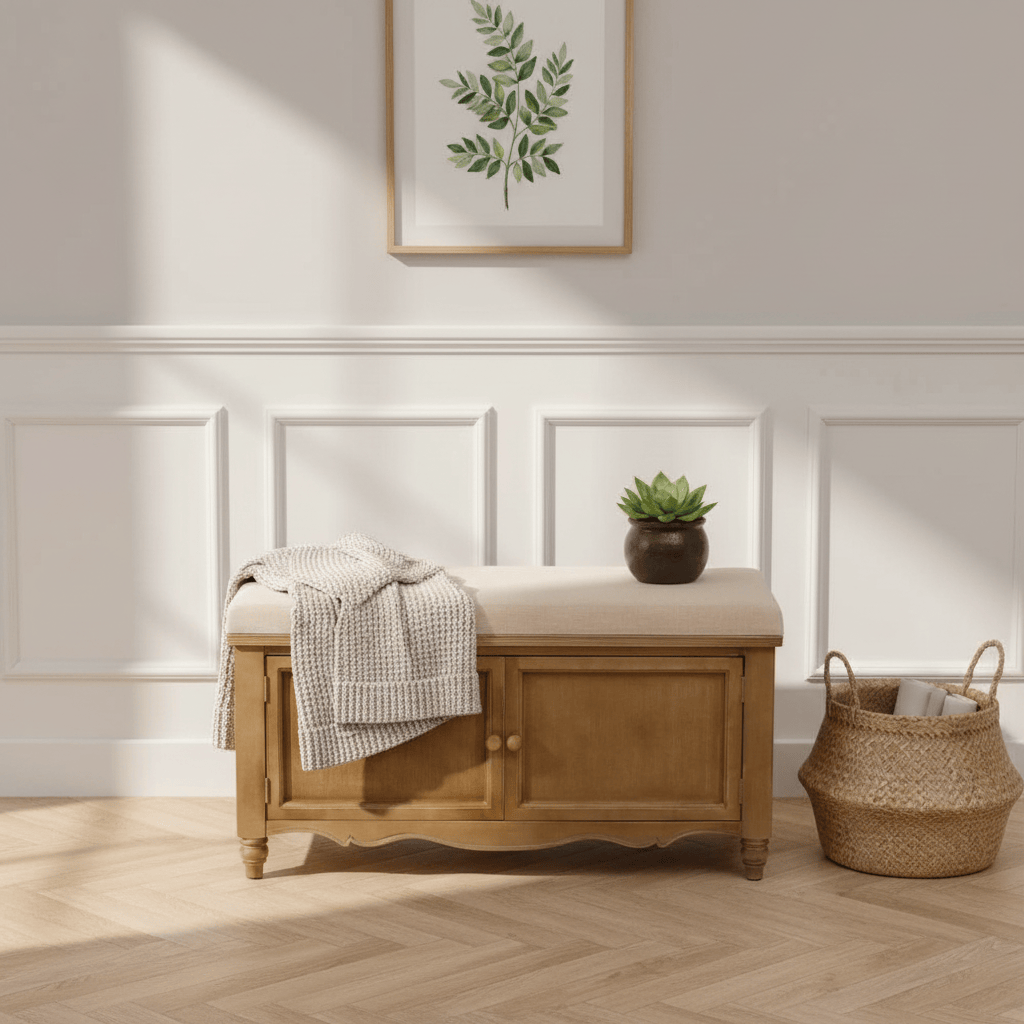 Voyage Maison (Riva Home) Voyage Maison Furniture ROSALIE WOODEN BENCH by Voyage Maison