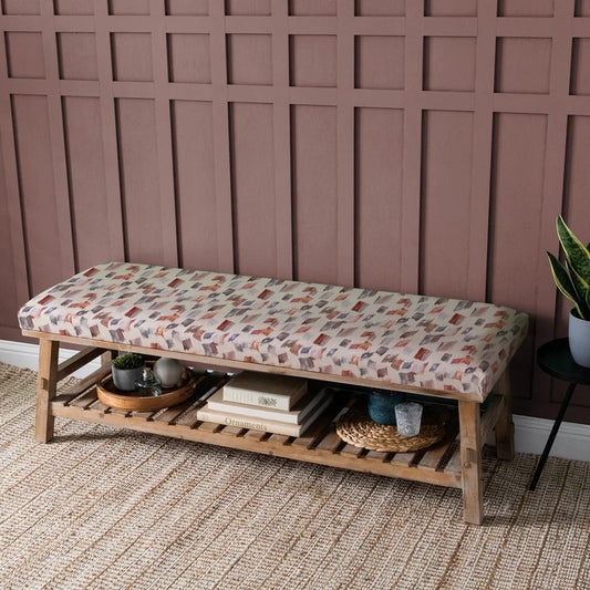 Voyage Maison (Riva Home) Voyage Maison Furniture Rose Voyage Maison Rupert Bench in Arwen Meadow or Arwen Rosewater