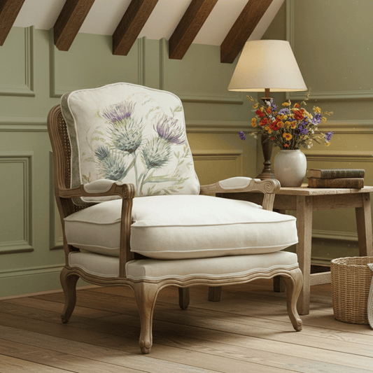 Voyage Maison (Riva Home) Voyage Maison Furniture THISTLE GLEN FLORENCE CHAIR OAK by Voyage Maison