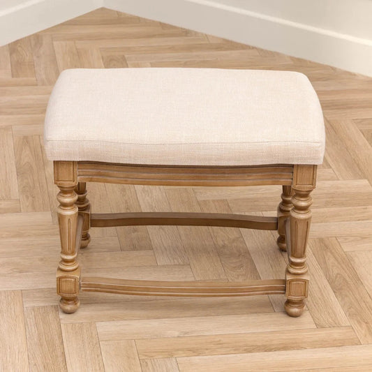 Voyage Maison (Riva Home) Voyage Maison Furniture Voyage Maison Eloise Wooden Footstool Oak