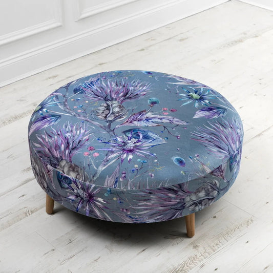 Voyage Maison (Riva Home) Voyage Maison Furniture Voyage Maison Elysium Petra Large Footstool Storm