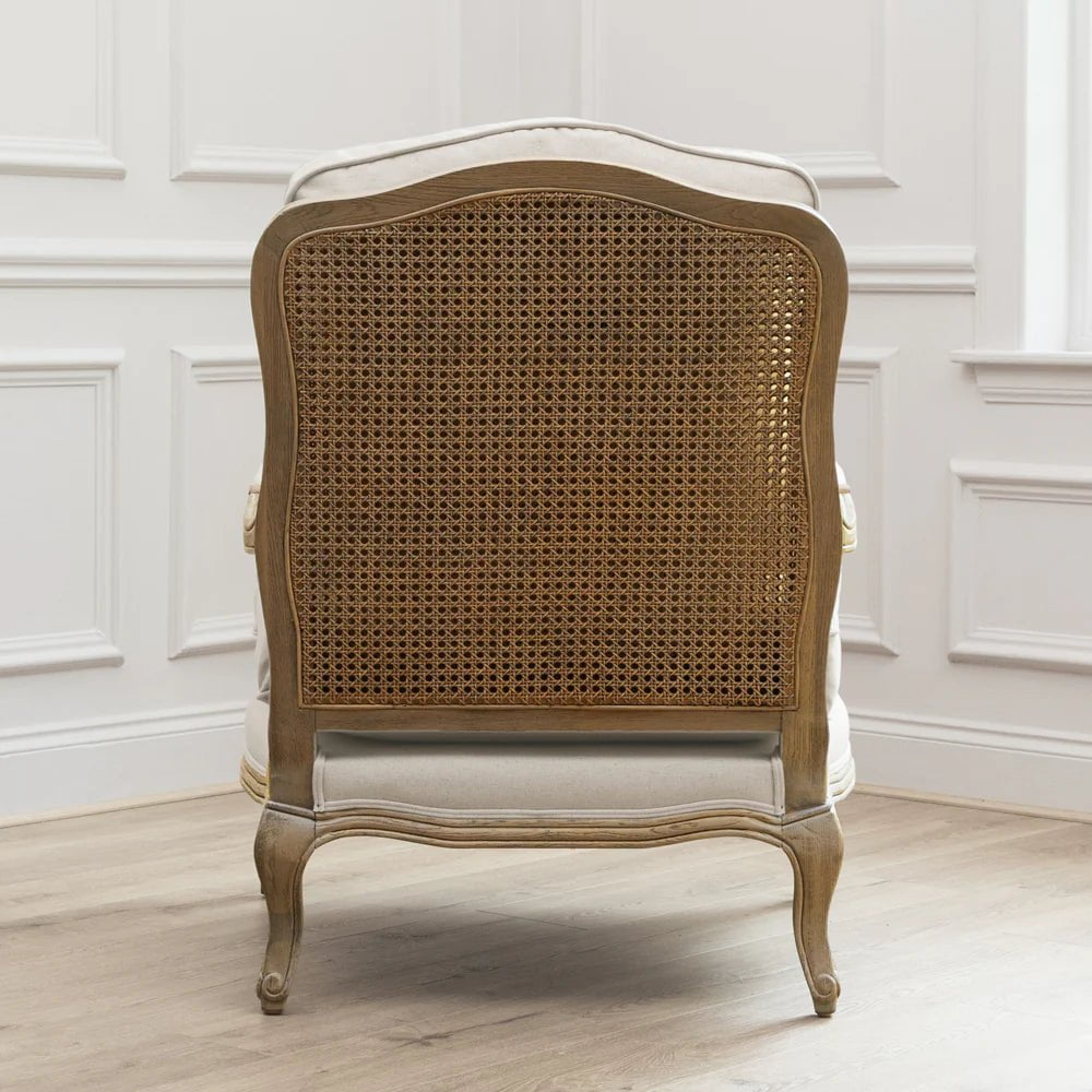 Voyage Maison (Riva Home) Voyage Maison Furniture Voyage Maison Florence (Louis style) Chair in Fairytale Bristles Dawn (Frame colour Natural or Stone)