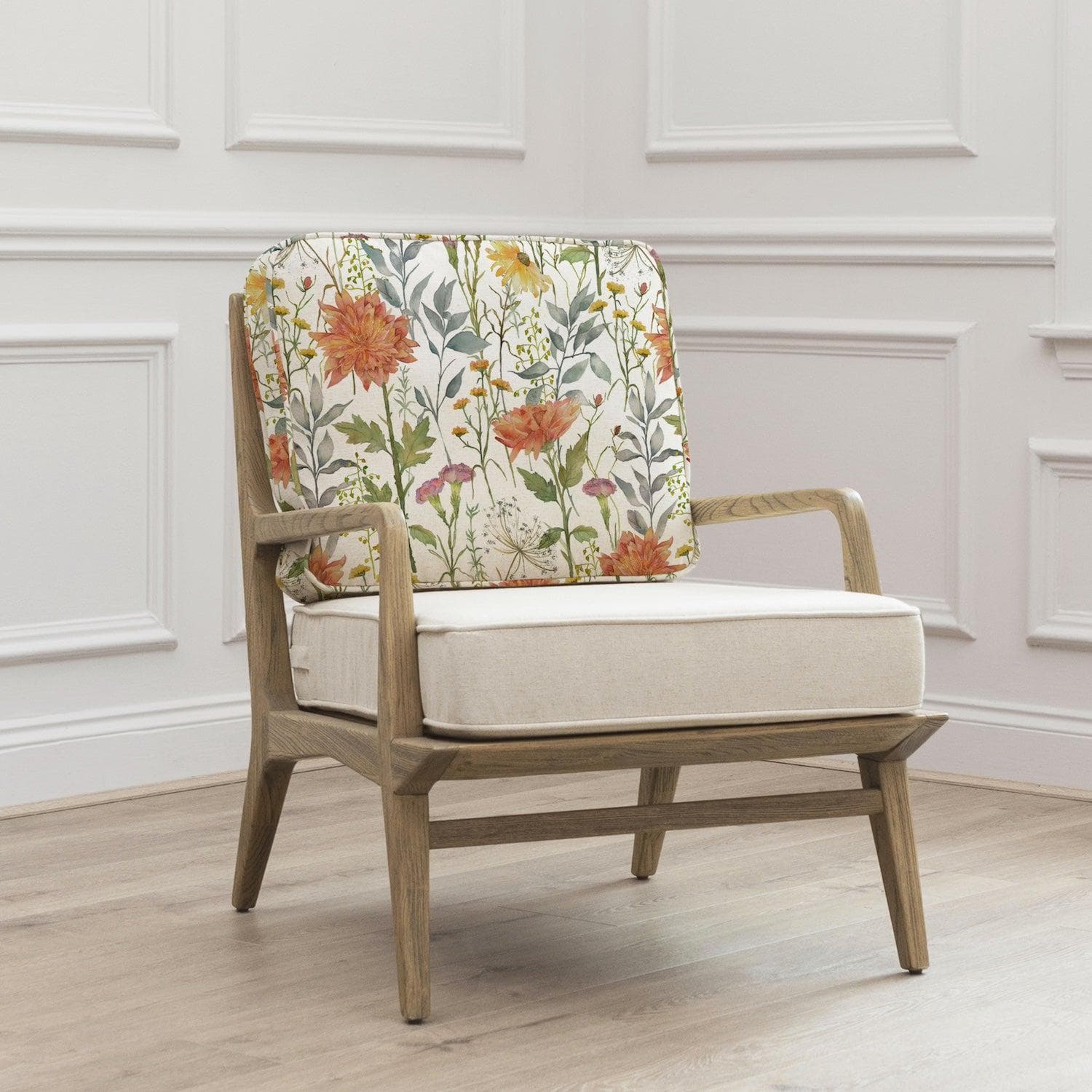 Voyage Maison (Riva Home) Voyage Maison Furniture Voyage Maison Idris Chair in Delamere Linen