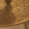 Voyage Maison (Riva Home) Voyage Maison Furniture Voyage Maison Isadora Embossed Side Table Antique in Brass