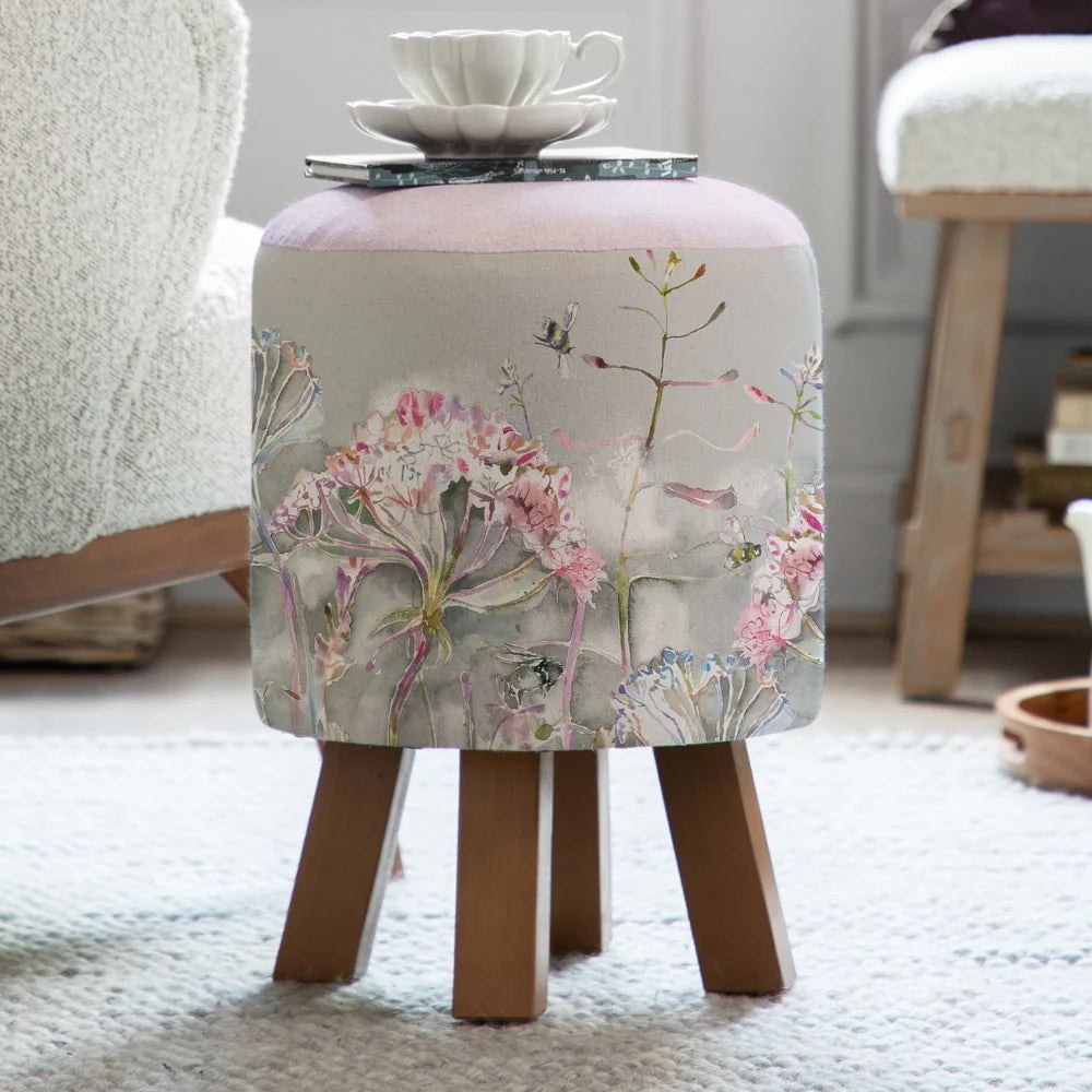 Voyage Maison (Riva Home) Voyage Maison Furniture Voyage Maison Langdale Orchid Monty - Footstool