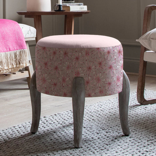 Voyage Maison (Riva Home) Voyage Maison Furniture Voyage Maison Lilian Printed Finn Footstool in Posy