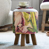 Voyage Maison (Riva Home) Voyage Maison Furniture Voyage Maison & Marie Burke Heligan Fuchsia Monty Footstool