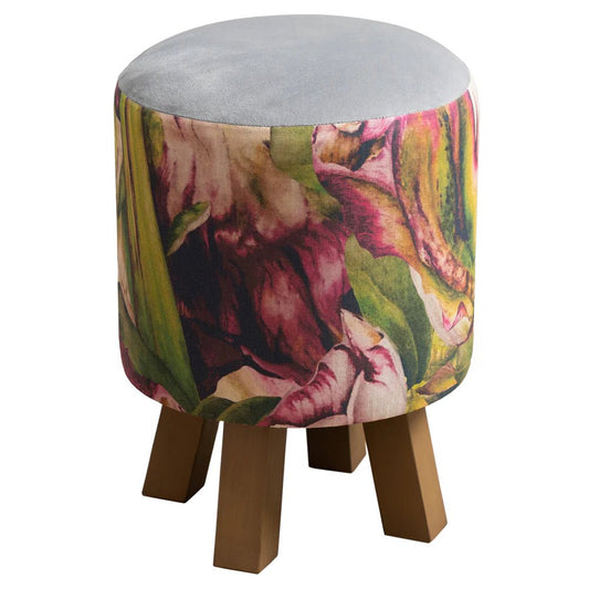 Voyage Maison (Riva Home) Voyage Maison Furniture Voyage Maison & Marie Burke Heligan Fuchsia Monty Footstool