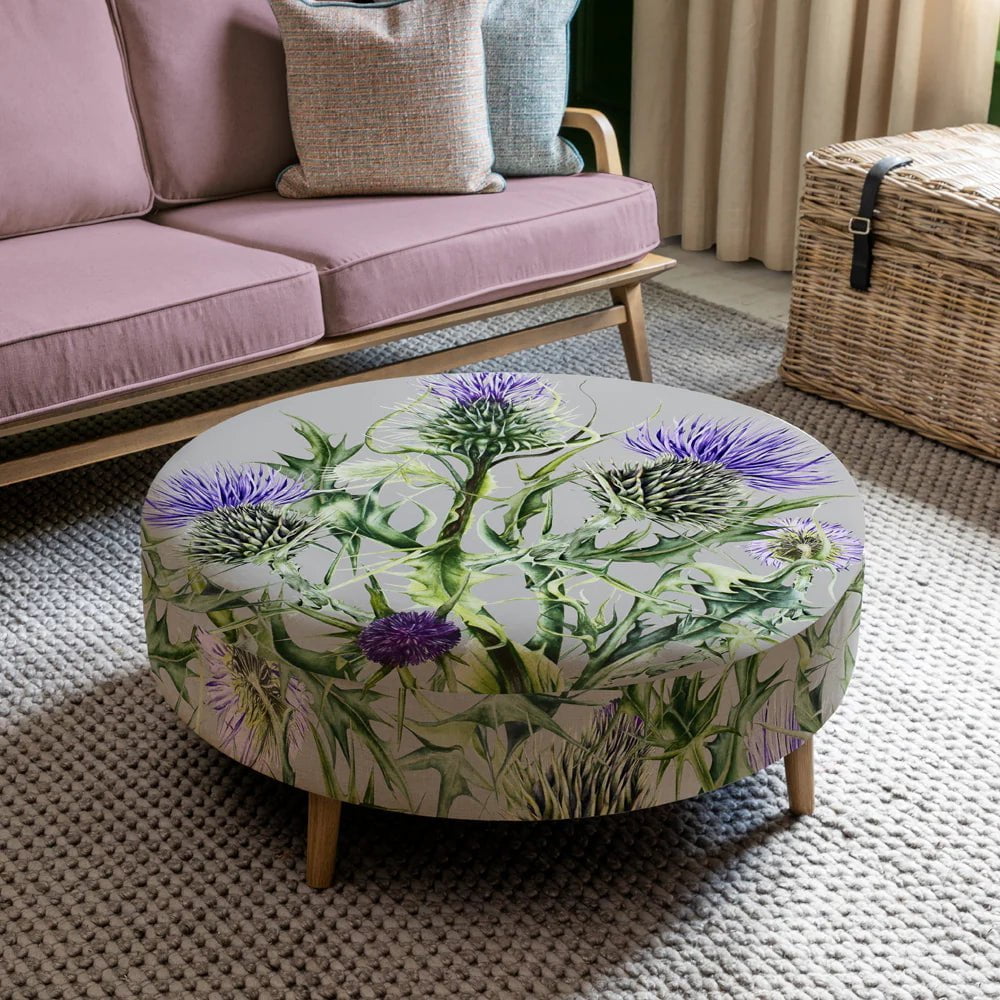 Voyage Maison (Riva Home) Voyage Maison Furniture Voyage Maison & Marie Burke Penton Petra Large Footstool Damson