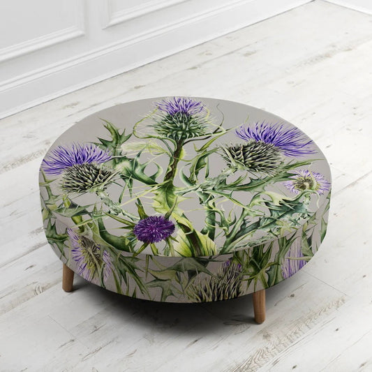 Voyage Maison (Riva Home) Voyage Maison Furniture Voyage Maison & Marie Burke Penton Petra Large Footstool Damson