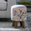 Voyage Maison (Riva Home) Voyage Maison Furniture Voyage Maison Monty Round Footstool Hermione in Blush