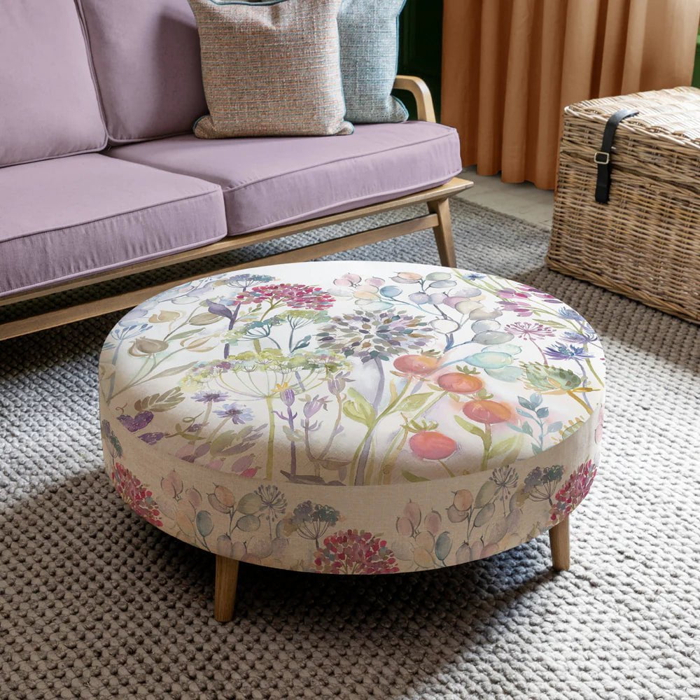 Voyage Maison (Riva Home) Voyage Maison Furniture Voyage Maison Petra Large Footstool Hedgerow