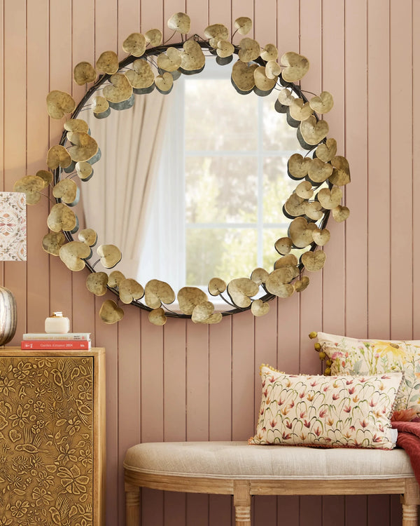 KORA MIRROR ANTIQUE GOLD by Voyage Maison