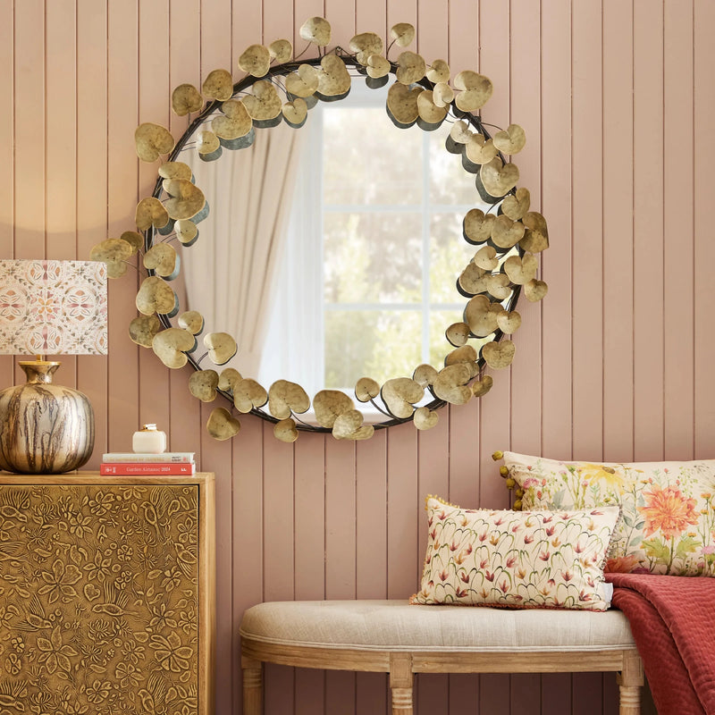 KORA MIRROR ANTIQUE GOLD by Voyage Maison