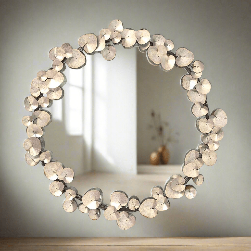 Voyage Maison (Riva Home) Voyage Maison Hand Crafted Mirror Voyage Maison Gaia Mirror Antique Gold