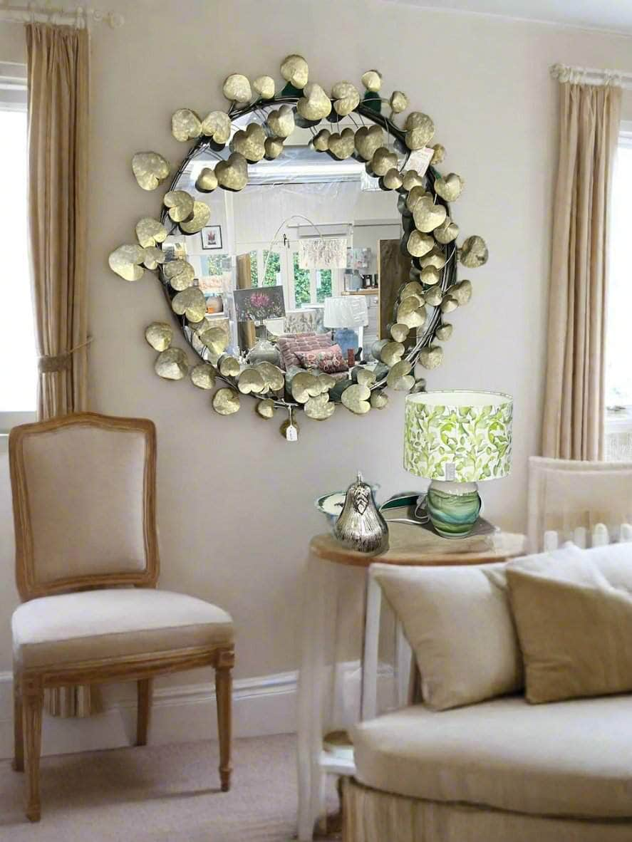 Voyage Maison (Riva Home) Voyage Maison Hand Crafted Mirror Voyage Maison Gaia Mirror Antique Gold