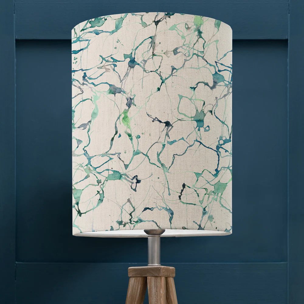 Voyage Maison (Riva Home) Voyage Maison Hand Rolled Shade D30/21/21cm / Carrara Ocean Voyage Maison Additions Carrara Anna Lamp Shade