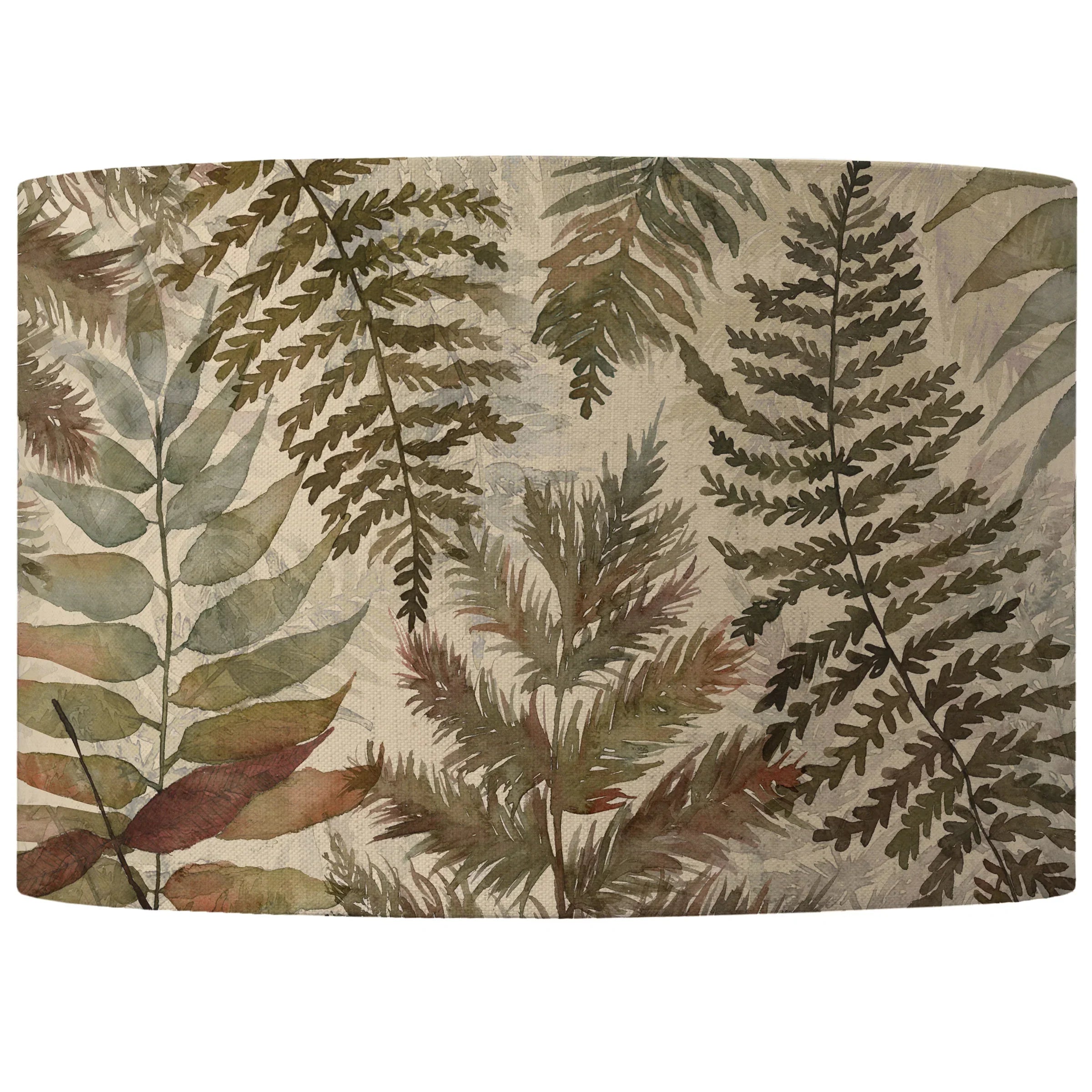 Voyage Maison (Riva Home) Voyage Maison Hand Rolled Shade D30cm / MULBERRY ELOWEN EVA PRINTED LAMP SHADE |LINEN|MULBERRY| by Voyage Maison