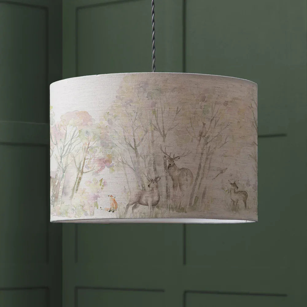 Voyage Maison (Riva Home) Voyage Maison Hand Rolled Shade ENCHANTED FOREST EVA LAMP SHADE FOREST by Voyage Maison