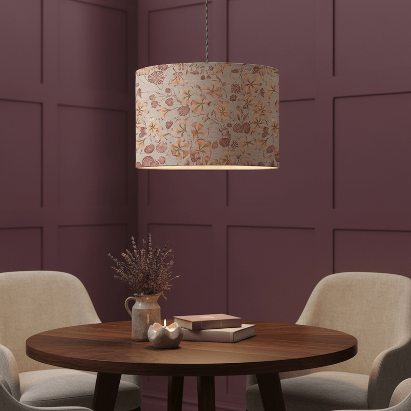 PHILIPA EVA PRINTED LAMP SHADE IN PRIMROSE by Voyage Maison