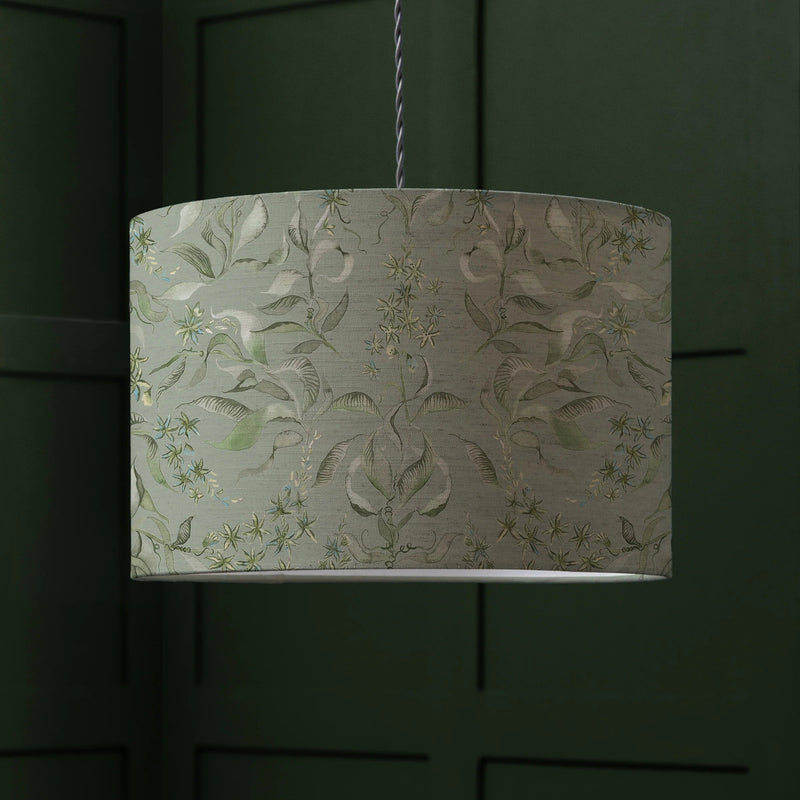 Hettie Eva Printed Lamp Hand Rolled Shade by Voyage Maison