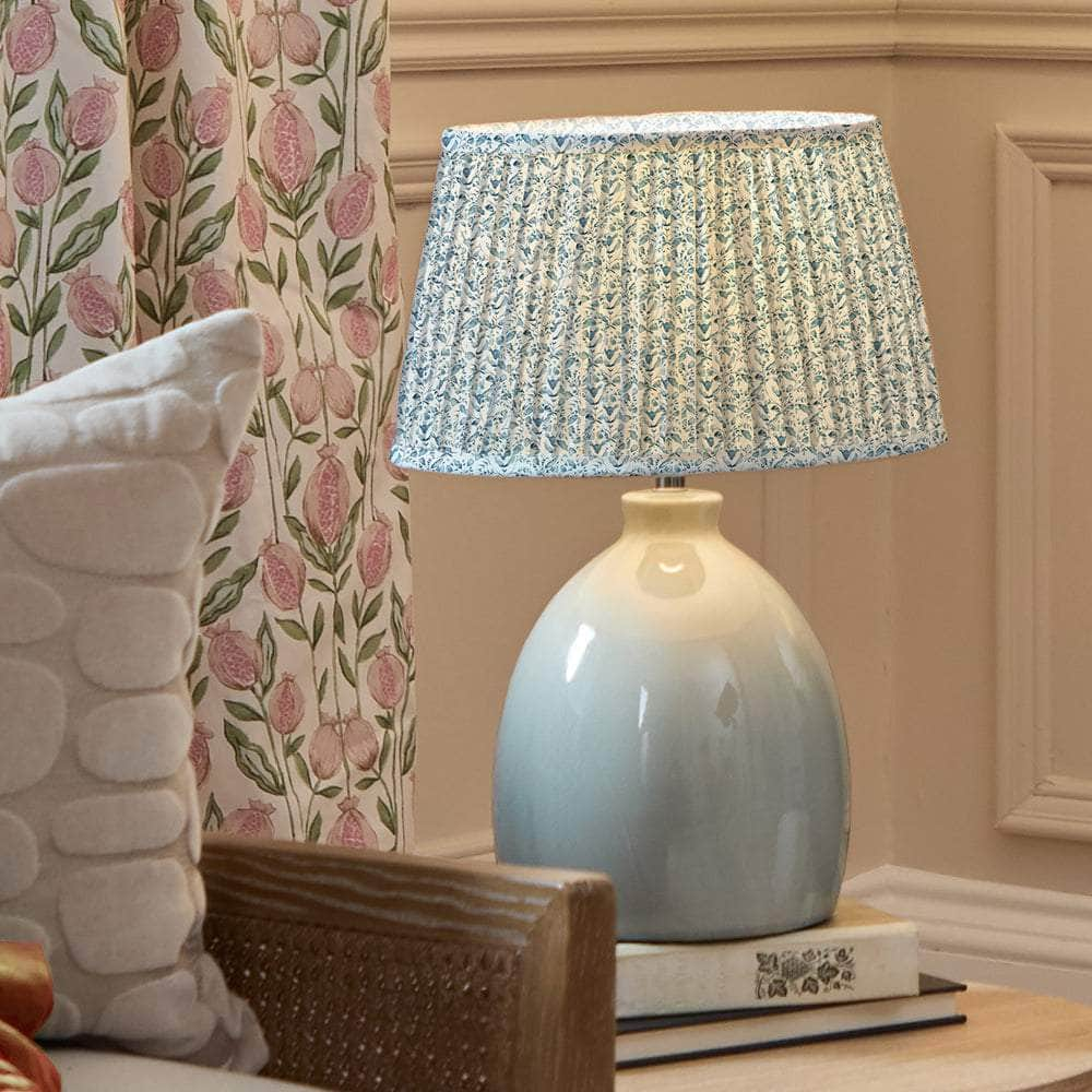 Voyage Maison (Riva Home) Voyage Maison Hand Rolled Shade Voyage Maison Juna Pleated Tapered Lamp Shade