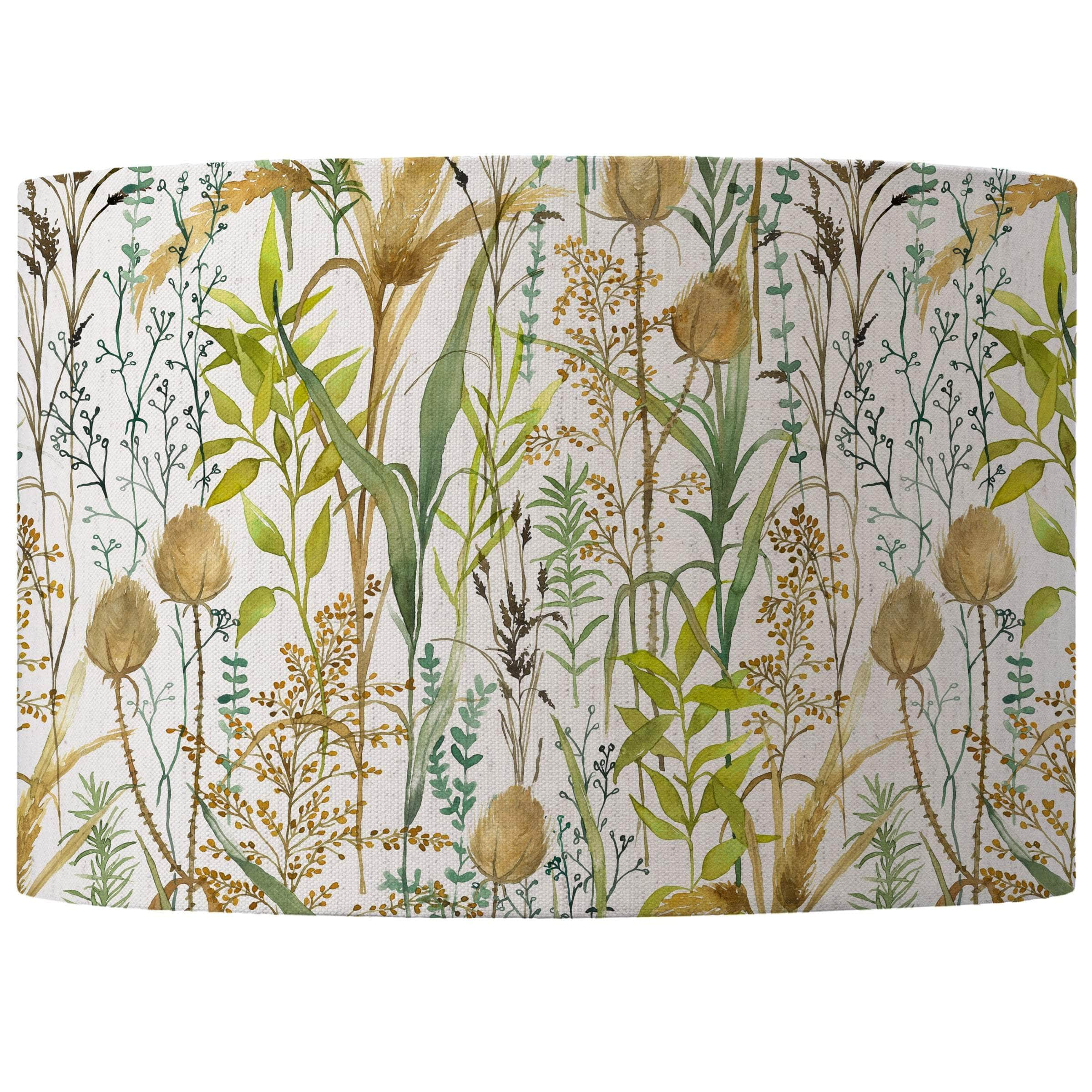 Voyage Maison (Riva Home) Voyage Maison Hand Rolled Shade Voyage Maison Lydiard Eva Printed Lamp Shade Linen