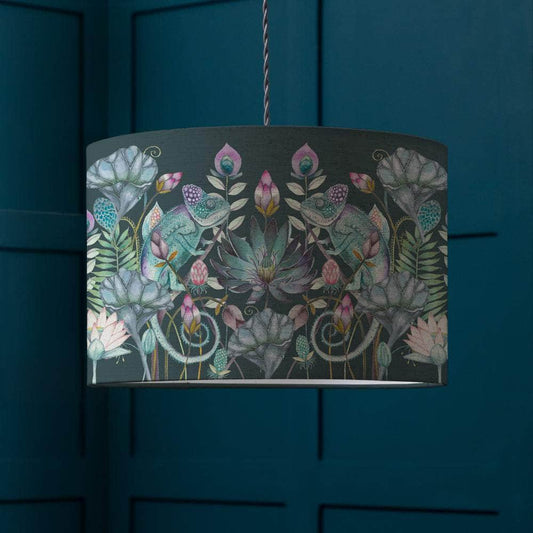 Voyage Maison (Riva Home) Voyage Maison Hand Rolled Shade Voyage Maison & Marie Burke Osawi Eva Lamp Shade Emerald