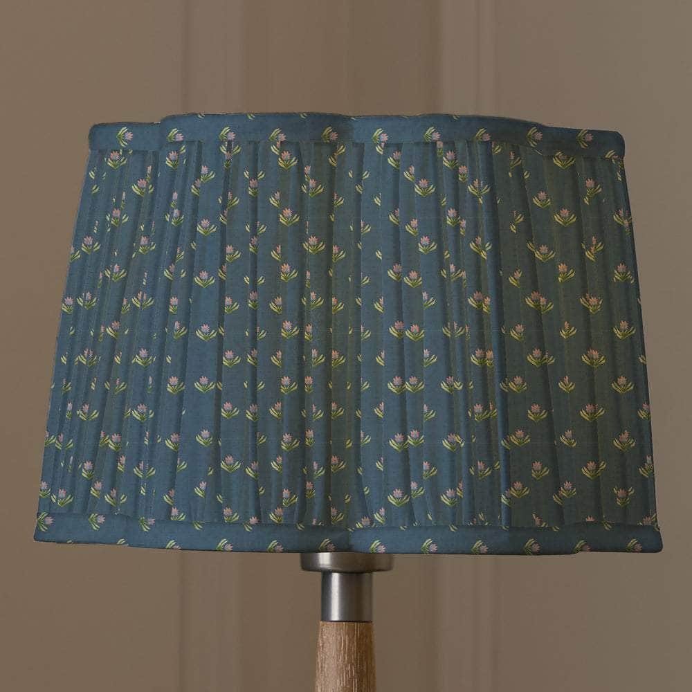 Voyage Maison (Riva Home) Voyage Maison Hand Rolled Shade Voyage Maison Raja Pleated Scalloped Lamp Shade