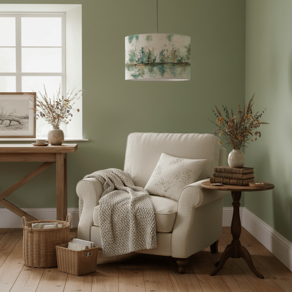 Voyage Maison (Riva Home) Voyage Maison Hand Rolled Shade WILDERNESS EVA LAMP SHADE TOPAZ
by Voyage Maison