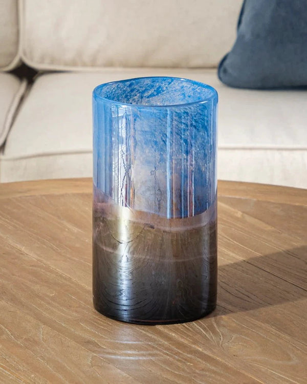 DWALIN HAND-BLOWN VASE – COBALT by Voyage Maison